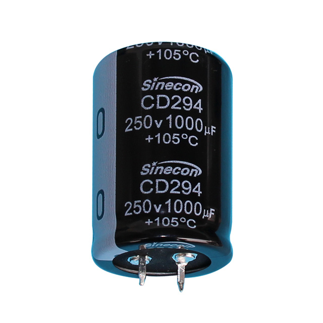 خازن الکترولیتی آلومینیومی با اندازه کوچک و ضد نشت CD294